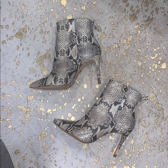 Schutz Michela Snake Bootie 